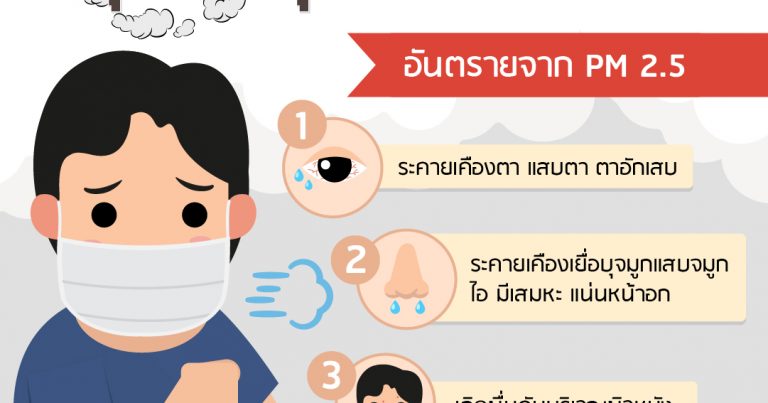 ฝุ่น PM 2.5 มะเร็งปอด