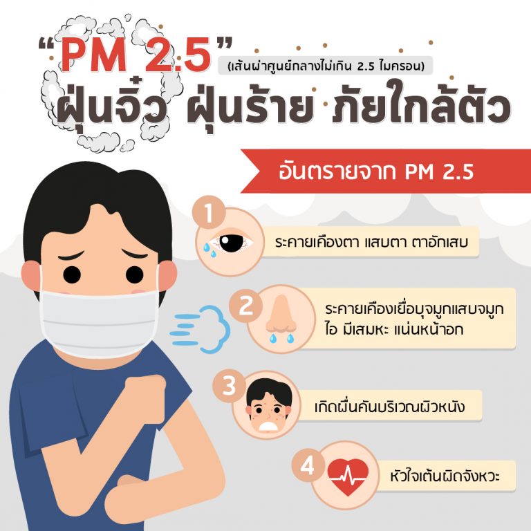 ฝุ่น PM 2.5 มะเร็งปอด